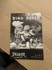 Atari Jaguar Dino Dudes (GAME MANUAL ONLY)