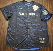 NWT 2023 MLB All Star Jersey National League Mens 2XL Blue