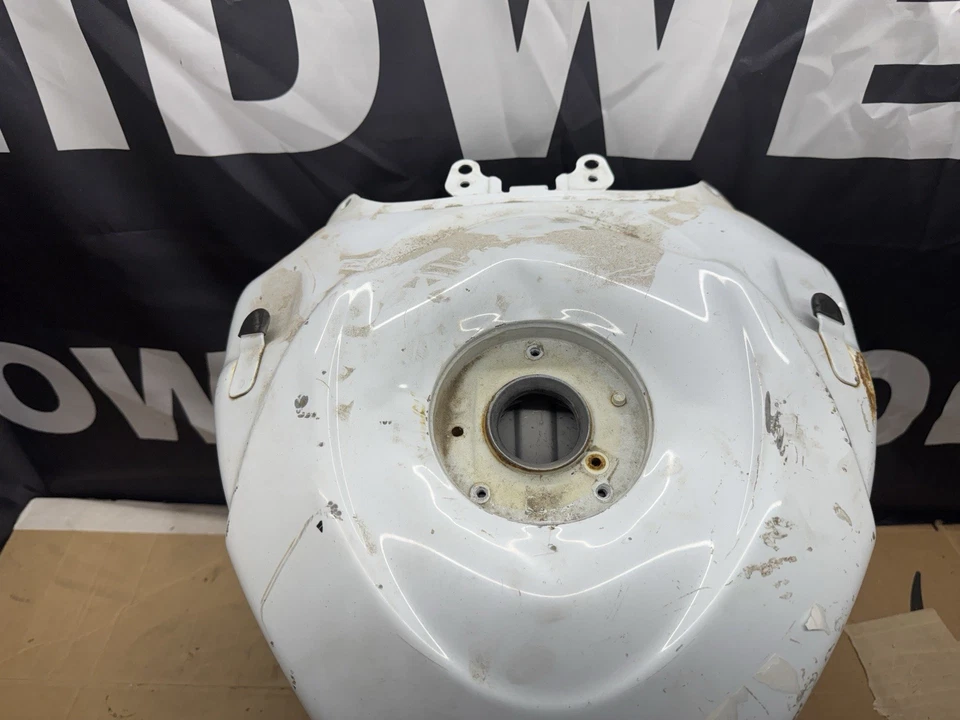 Suzuki GSXR 1000 2007 2008 OEM tanque de gasolina blanco Foto 3 de 4