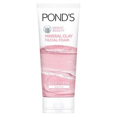 3X 90 gmPond's Bright Beauty white deep whitening facial foam B3 Complex Vitamin