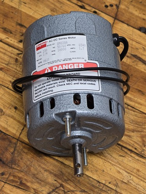 #ad Dayton Universal AC DC Motor 1 5hp 10000rpm 230V 5 16quot; Shaft 8M038A NEW $99.99