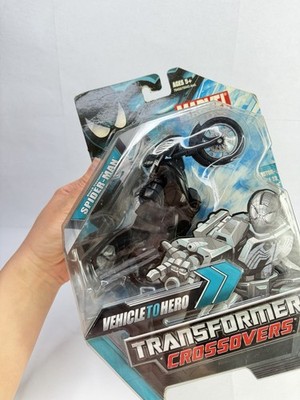 Transformers Crossovers Marvel Comics Black Costume Spider-Man