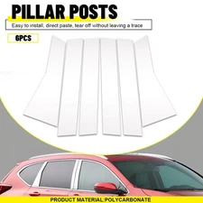 For 2017-2022 Honda CR-V Chrome Pillar Post Door Trim Decor Car Auto Accessories