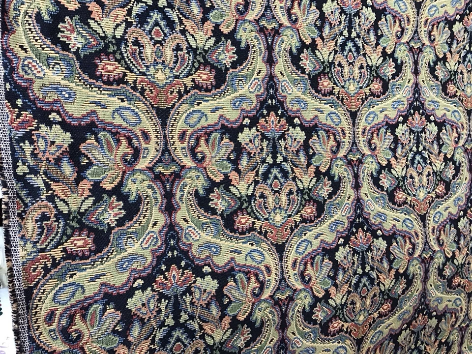 Tapestry Multi-Colored Floral New Heavy Duty Upholstery Fabric Sold by the Yard - Image 4 of 4