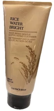 Avon The Face Shop Rice Water Bright Bran Gentle Exfoliating Cleanser 10.1 oz