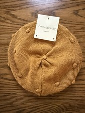 Cynthia Rowley Tan Knit Beret for Kids, NWT, One Size Fits All