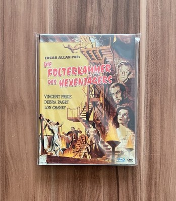 Die Folterkammer des Hexenjägers - Mediabook (Bluray) Neuwertig [1963]