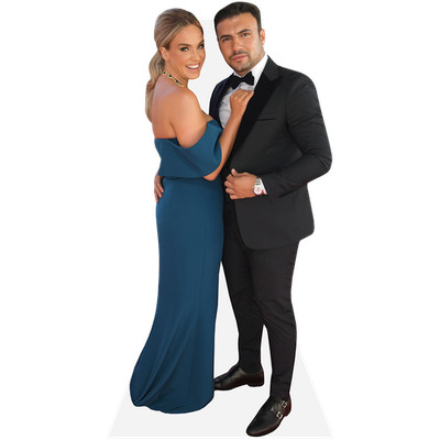 Vicky Pattison And Ercan Ramadan (Duo 2) Mini Celebrity Cutout