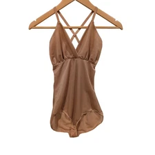 Skims Bodysuit Brief with Snaps Adjustable Straps Medium Night Out Y2K Classic