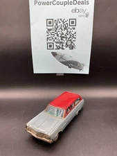 Vintage 1960's Japan Tin Friction Drive Buick Estate Station Wagon by Bandai