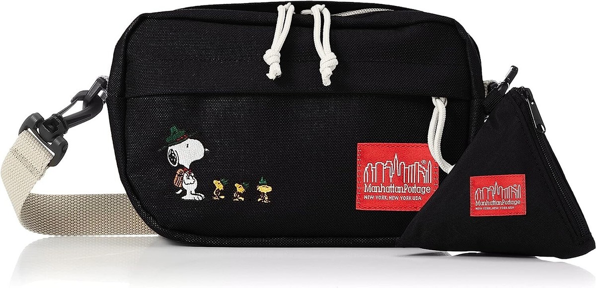 【希少】Manhattan Portage × PEANUTS Bag PEANUTS x Manhattan Portage Snoopy Crossbody Shoulder Bag