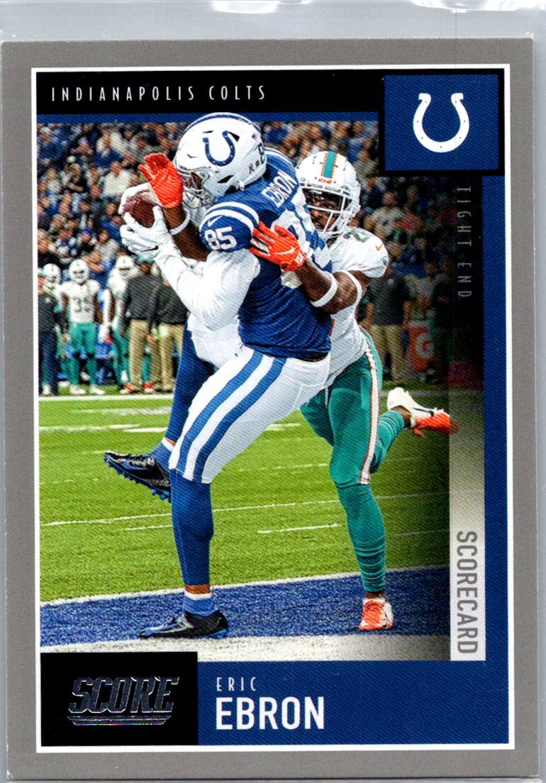 2020 Score #102 Eric Ebron Scorecard