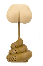 Gross Funny Prank Tricks Party Novelty Gag Gift - SILICON POOP BUTT TEA INFUSER