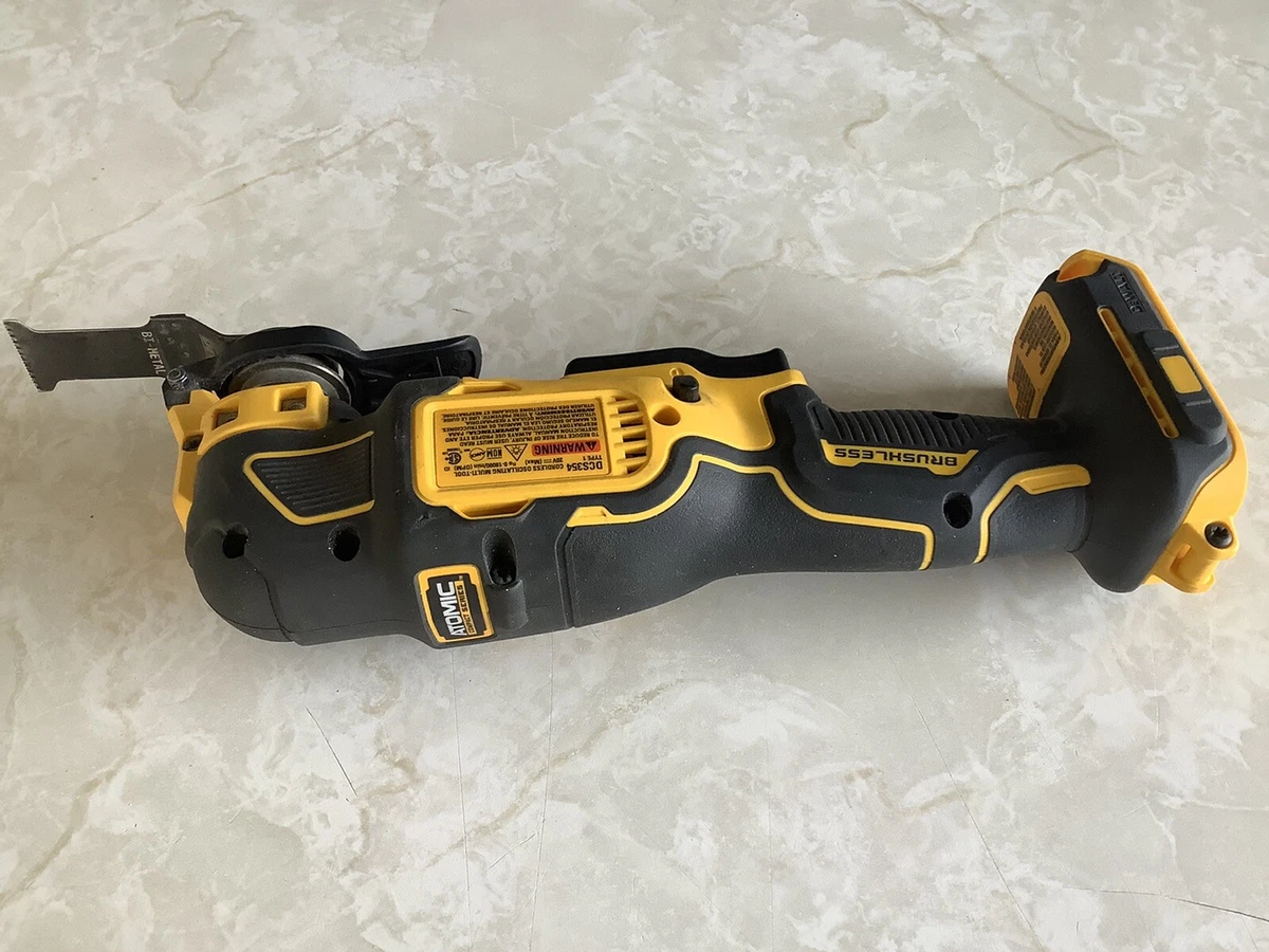 DeWalt DCS354 ATOMIC 20V MAX Cordless Brushless Oscillating Multi-Tool  eBay