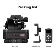 ZIFON YT-1000 Pan Tilt Auto Motorized Rotating Panoramic Head Remote Control