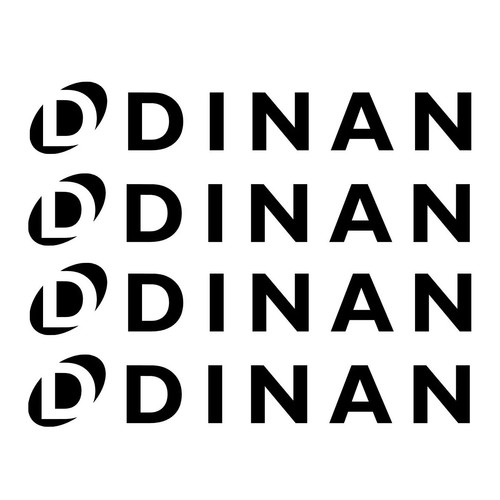 DINAN Decal Sticker logo M power M3 M5 Z4 M2 M4 X5M X6M X4 M6 X2 M2 - ALL SIZES - 第 1/1 張圖片