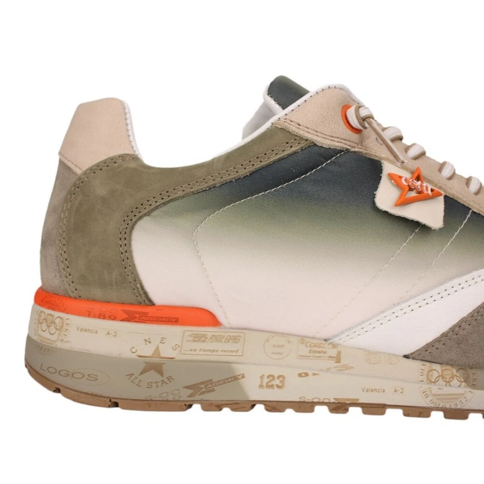 Zapatillas hombre Cetti verde marrón C848 XL ante degrade taupe - Imagen 3 de 4