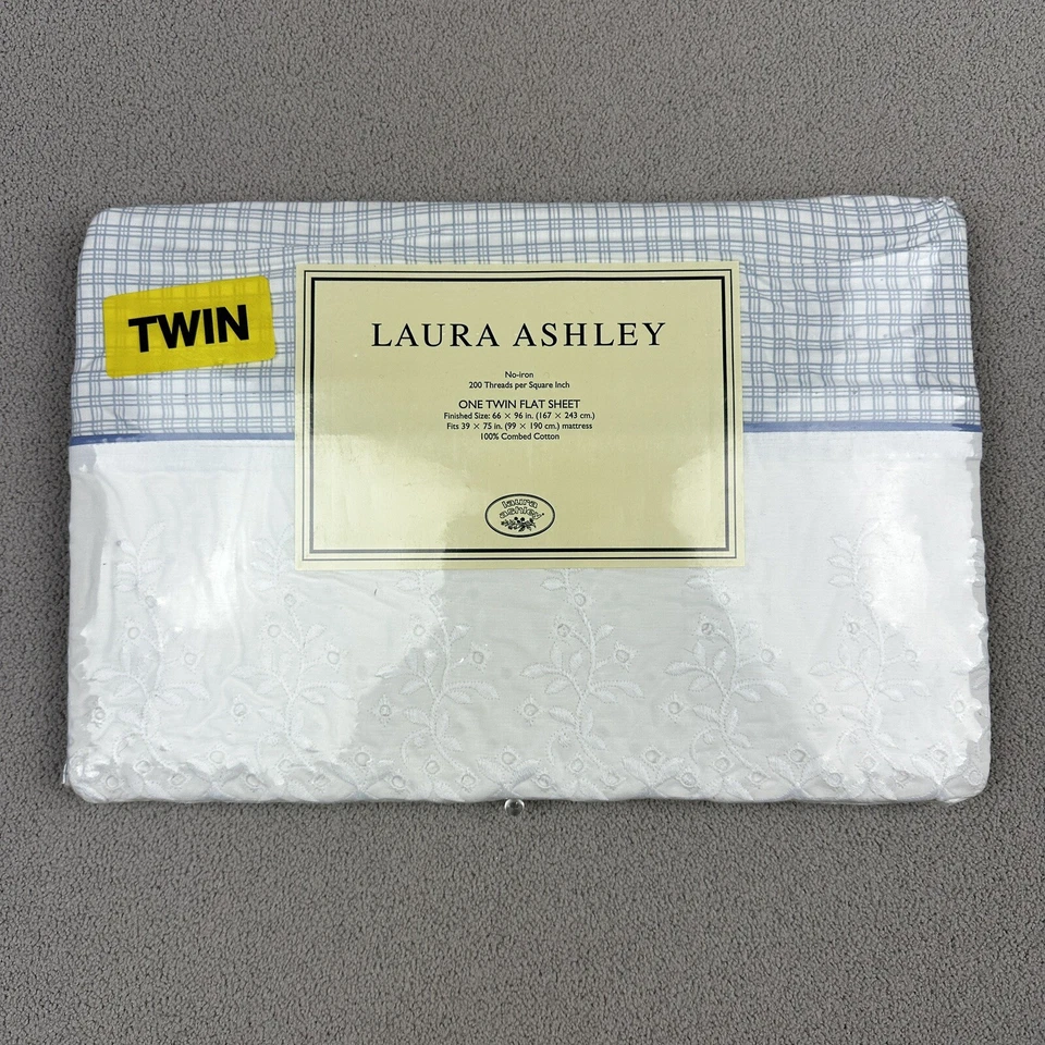 Nueva sábana plana Laura Ashley Home Sophia vintage doble hoja plana país francés Foto 2 de 4