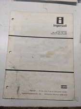 INGERSOLL CASE LAWN TRACTOR OPERATORS MANUAL S R P N M 90 9-51247 BOOK SWEEPER