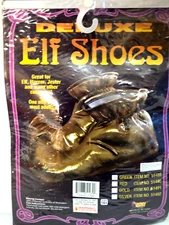 Green Elf Shoes Halloween Cosplay Jester One Size Forum Novelties