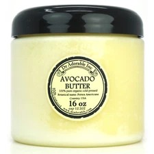 RAW AVOCADO BUTTER ORGANIC COLD PRESSED PURE 2 OZ 4 OZ 8 OZ-UP TO 12 LB