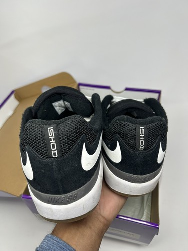 Size 11 - Nike Ishod Wair SB Black White - Picture 4 of 7