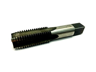 Morse Cutting Tools 2046 HHS Hand Tap Taper Style 4 Flute 1-1/4''-7 NC HS GH4 