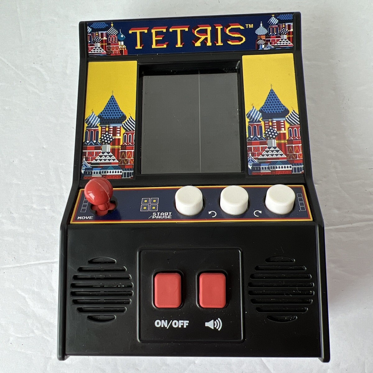 Tetris Hand Held Mini Arcade Game Working Basic Fun Brand