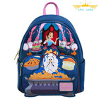 Loungefly Disney Beauty and the Beast Be Our Guest Mini Backpack New