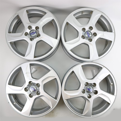 4 Volvo 17"x7 BALDER Alloy Rims Wheels 30756703 for S60 V60 S80 XC70