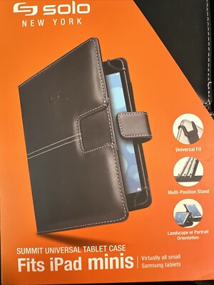 Solo New York Summit Universal Tablet Case Perfect For iPad Mini / Other Tablets