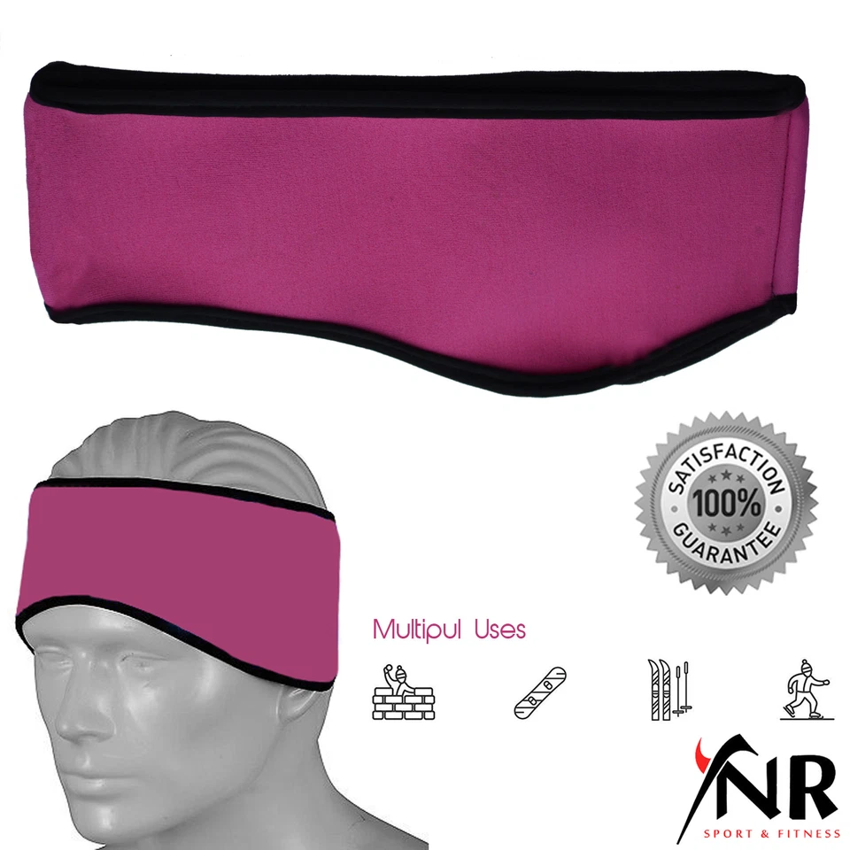 Diadema de ciclismo calentador de orejas térmico a prueba de viento banda para correr talla única Foto 4 de 4