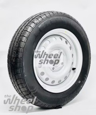 Trailer Steel Spare Wheel 135/80R13 4.5J PCD 4X100 Centre Bore: 57mm Offset: 30