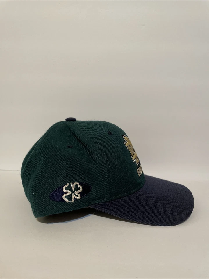 Vintage Notre Dame Fighting Irish Zephyr SnapBack Hat Wool Blend - Image 3 of 4
