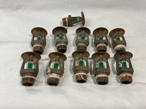 Vintage 1995 Viking Brass Ceiling fire sprinkler ( Sold by EA.)