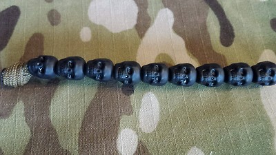 Skull Beads Ranger Pace Counter 19 colors 5000 meters US Veteran Made ...