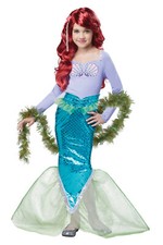 Child Magical Mermaid Ariel Costume