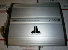 jl audio class d monoblock subwoofer amplifier e1400d