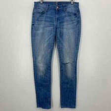 Seven 7 For All Mankind Jeans Women's 28 Blue Roxanne Low Rise Cotton Blend Y2K