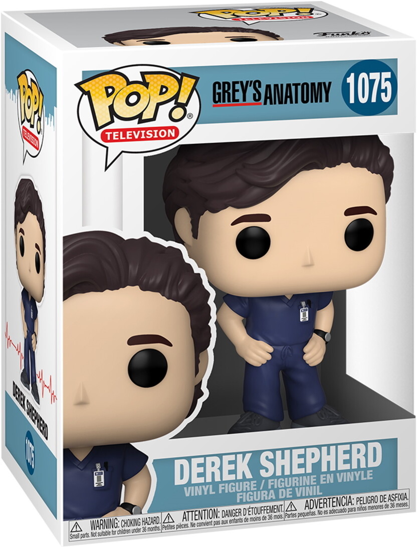 Funko Pop グレイズ・アナトミー デレク シェパード マクドリーミー Amazon.com: Funko Pop! TV: Grey's Anatomy - Derek Shepherd