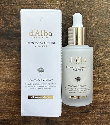 d'Alba White Truffle Intensive Ampoule 30ml Anti-Aging Volufiline Vegan K-beauty