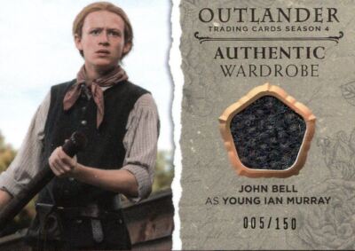 Outlander Staffel 4 Kleiderschrankkarte M11 John Bell als junger Ian Murray #/150