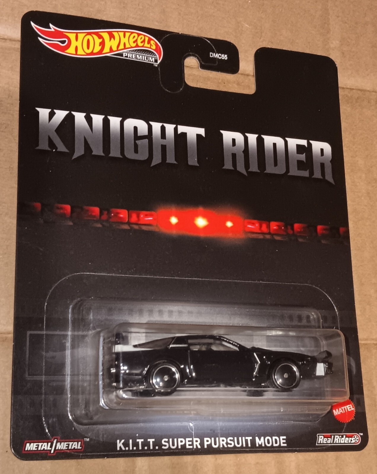 Hot Wheels Premium - Knight Rider K.I.T.T. (Super Pursuit) Die-Cast Car - GJR38
