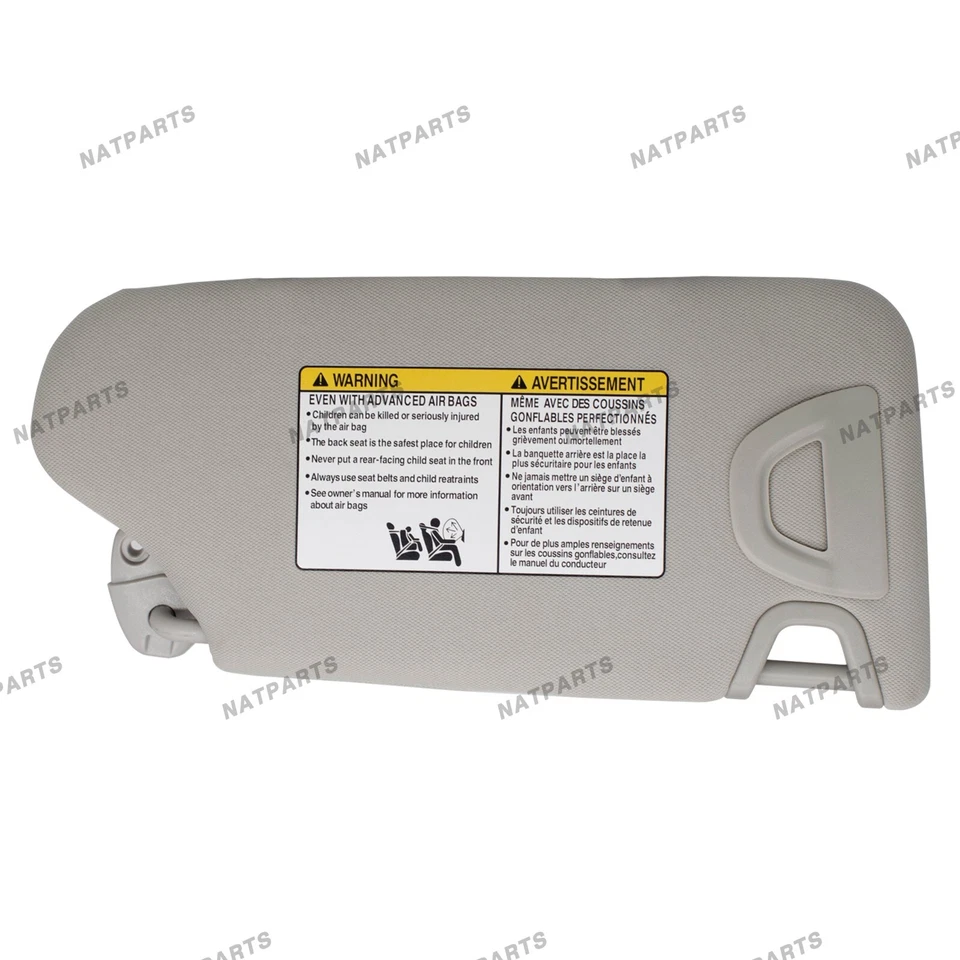 Left Driver Side Sun Visor W/ Lights for 2013-2018 Nissan Altima 96401-3TA2A Foto 4 de 4