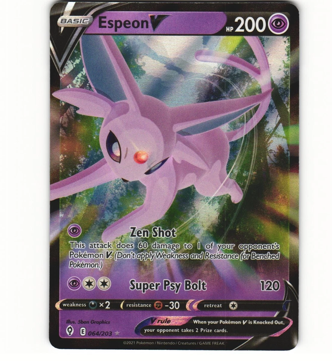 Espeon V Pokémon TCG Cards for sale | eBay