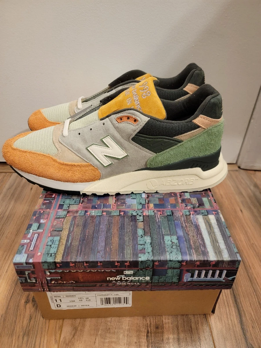 Kith New Balance U998KT1 Ronnie Fieg Frank Lloyd Wright Size 11M - Aloe Wash