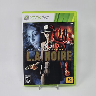 L.A. Noire (Xbox 360) White Label CIB COMPLETE & TESTED