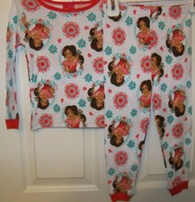 Disney Elena Avalor Princess 2 Piece AO Long Pajama PJ Girls Size 4T NWT