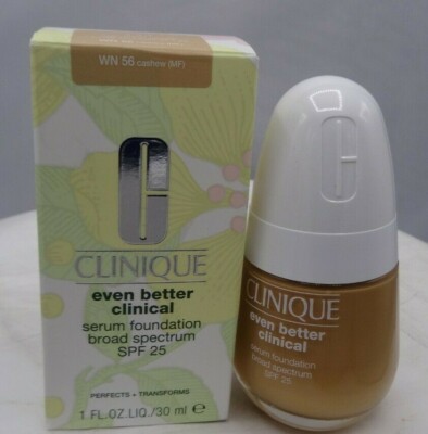 Clinique Even Better Clinical Serum Foundation SPF 25 WN 56 Cashew