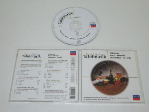 Various/Festivo Tafelmusik (Decca 460 483-2) CD Álbum - Imagen 1 de 4